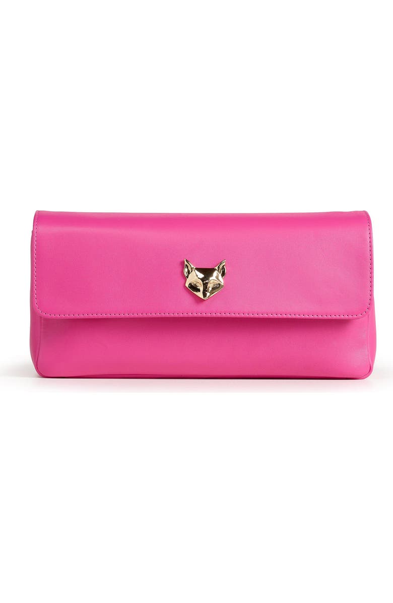 DESERI Michele Clutch Bag, Alternate, color, Pink