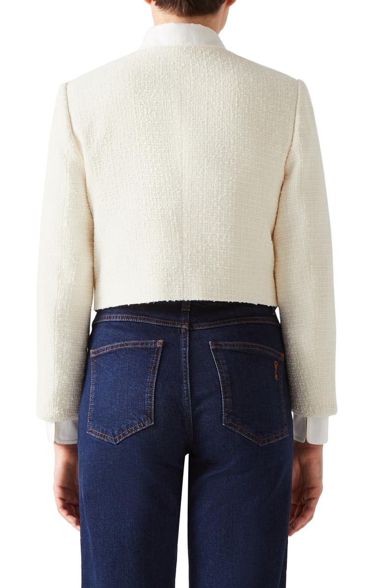 LK Bennett Alexa Tweed Jacket, Alternate, color, 