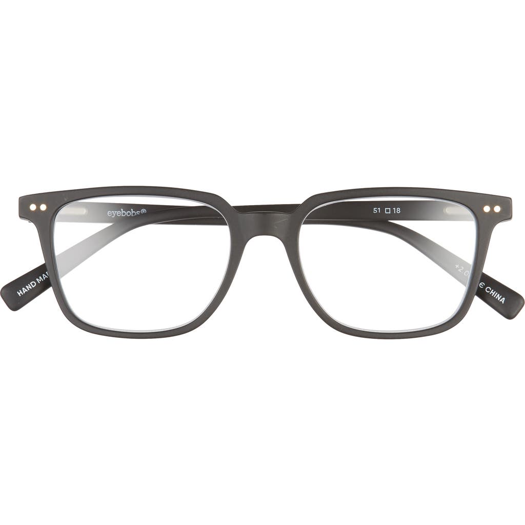 eyebobs C Suite 50mm Square Reading Glasses in Black  product