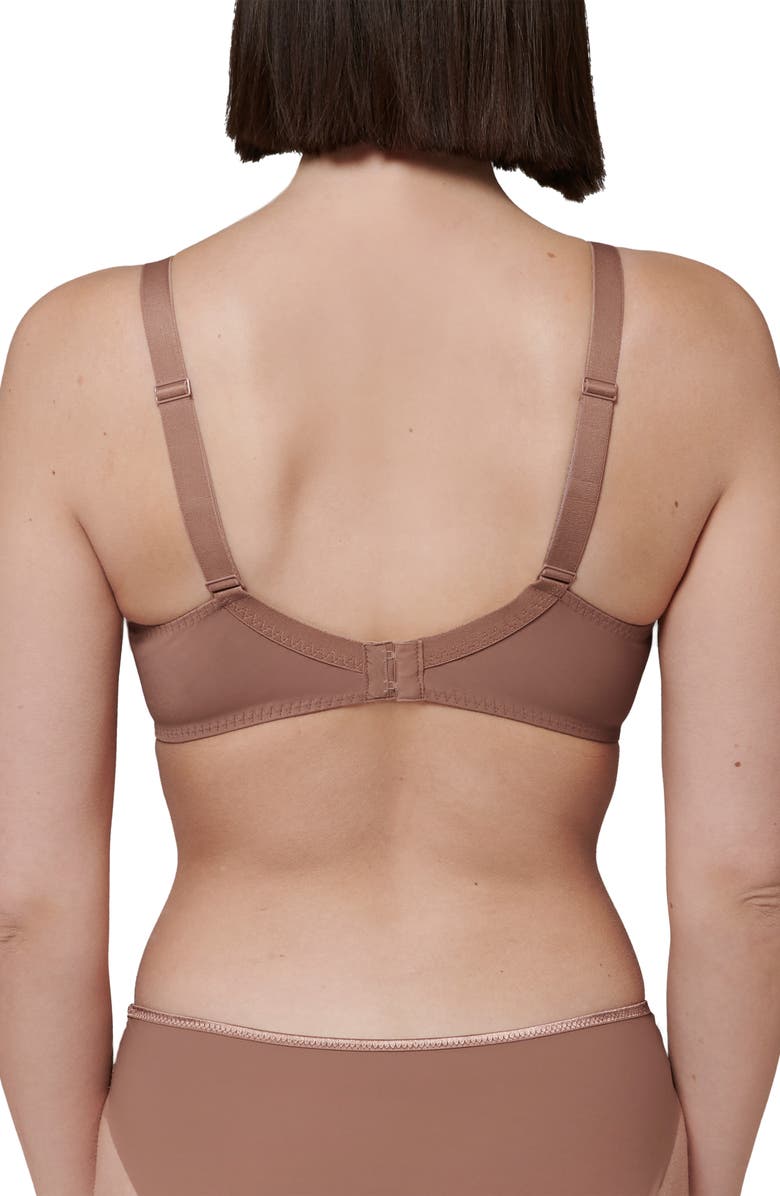 Simone Perele Andora Underwire Minimizer Bra, Alternate, color, Amaretto