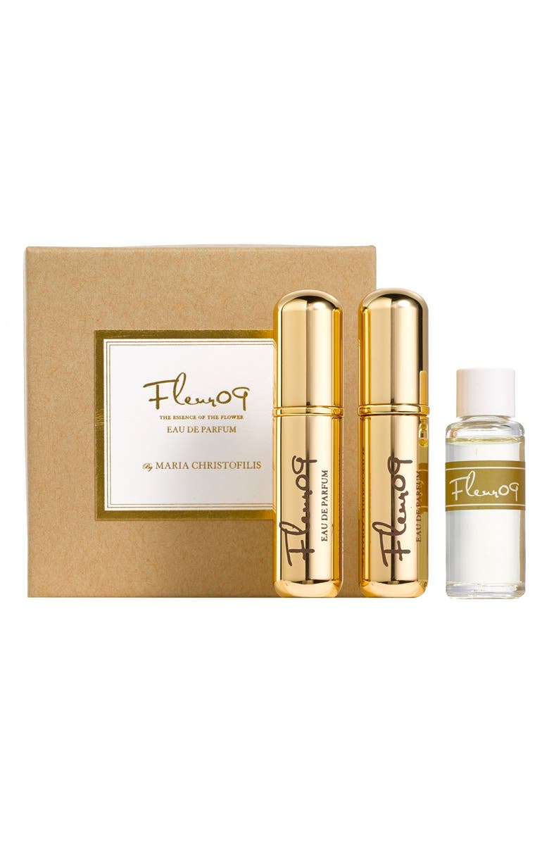 Maria Christofilis 'Fleur09' Eau de Parfum Travel Sprays & Refill, Alternate, color,