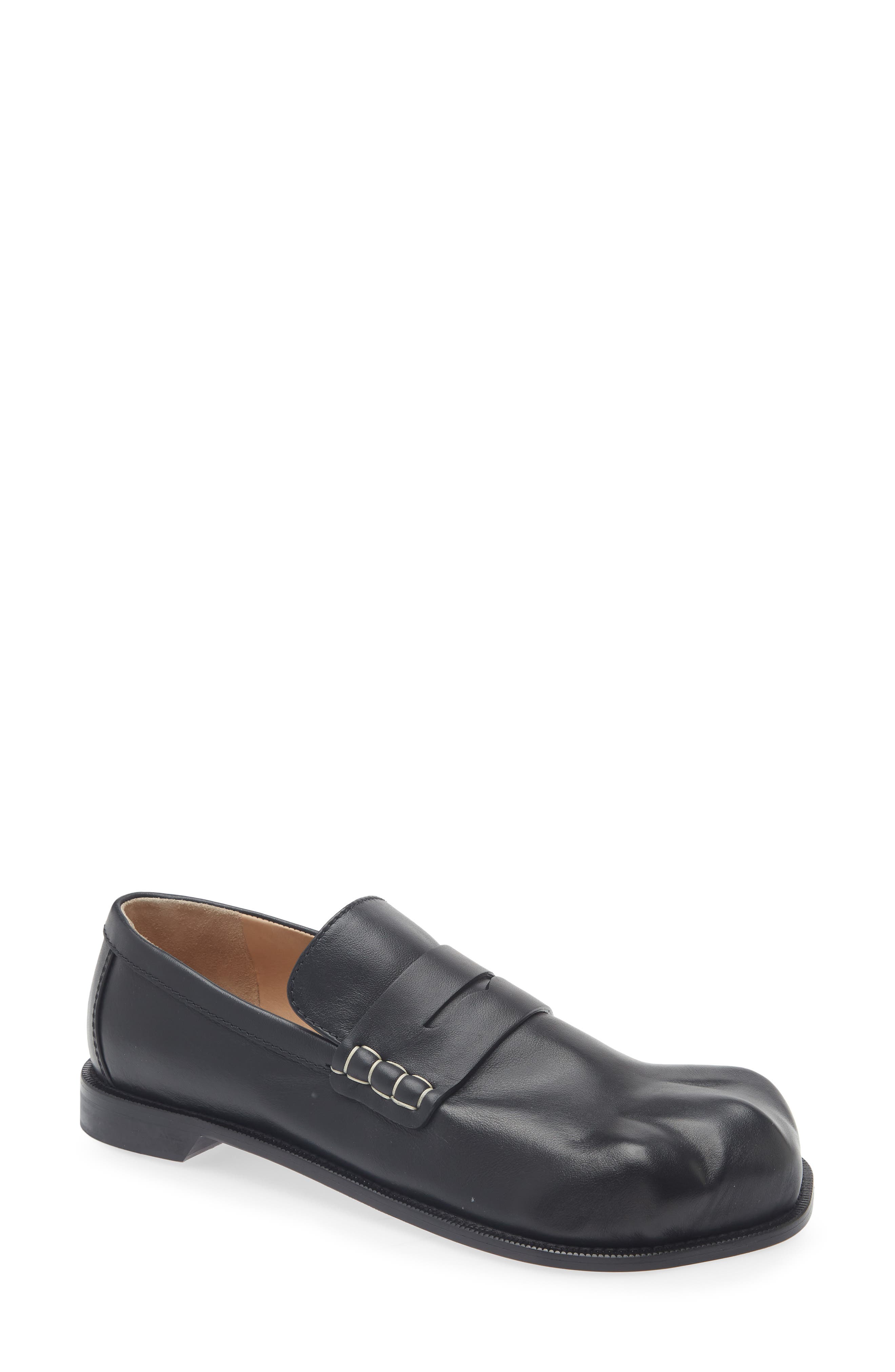JW Anderson Paw Penny Loafer, Main, color, Black 999