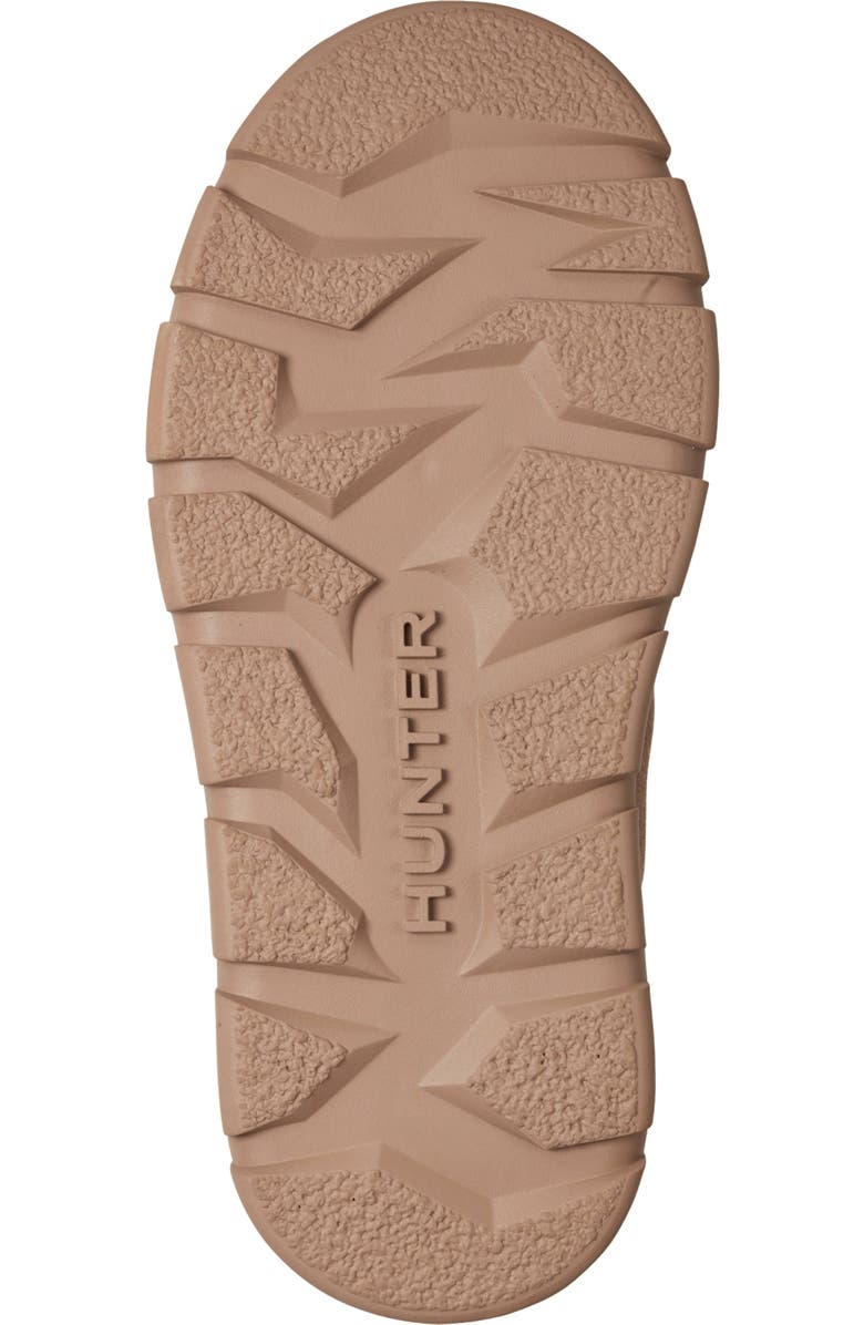 Hunter Kids' Cuddle Lug Sole Insulated Waterproof Snow Boot, Alternate, color, Tan/ Tan