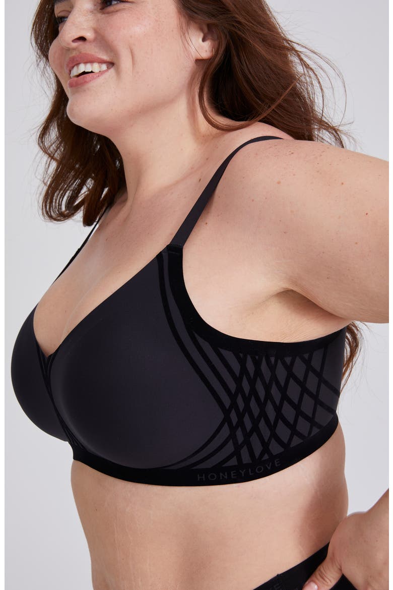 Silhouette Bra, Alternate, color, VAMP