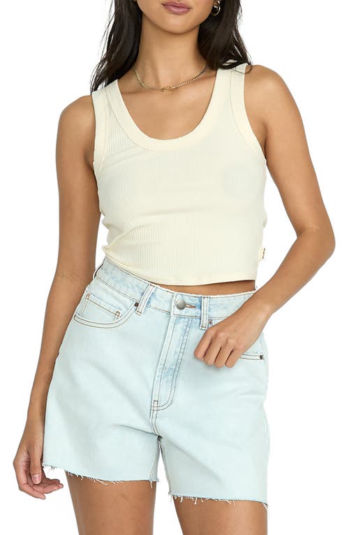 Billabong Riley High Waist Cutoff Denim Shorts