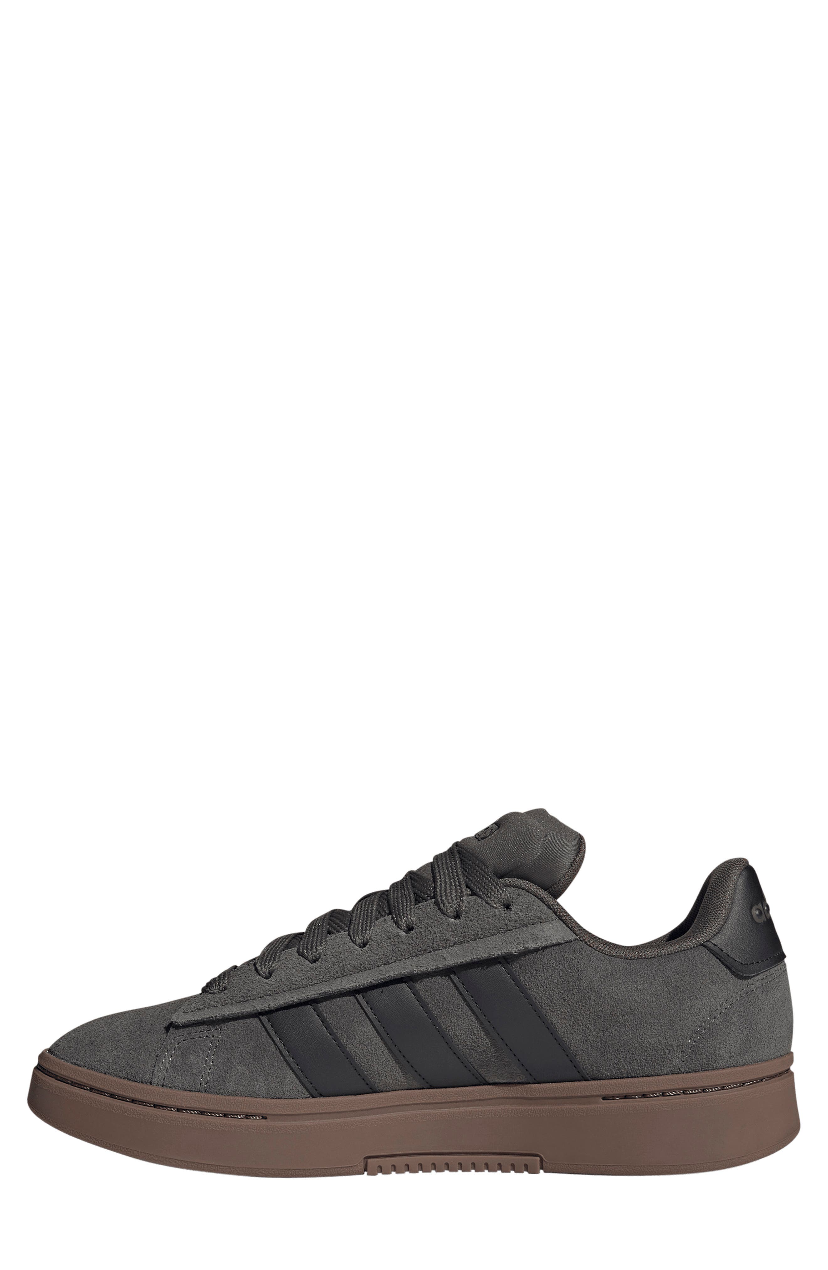 Grand Court Alpha Sneaker, Alternate, color, CINDER/ CORE BLACK/ GUM