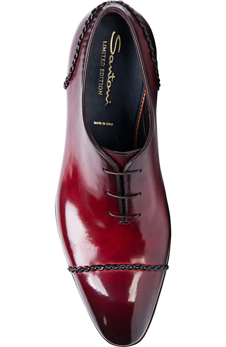 Santoni Pierce Cap Toe Oxford, Alternate, color,