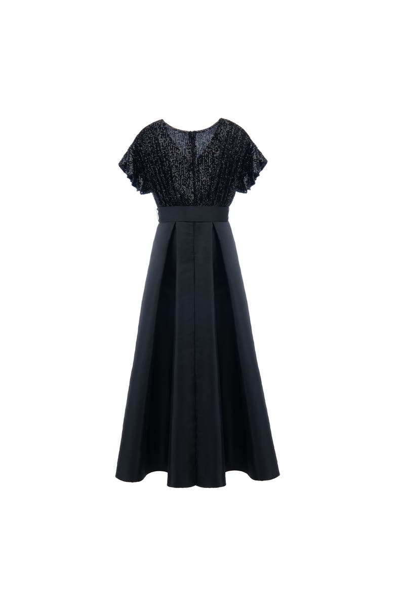 Tulleen Arcola Dress, Alternate, color, Black