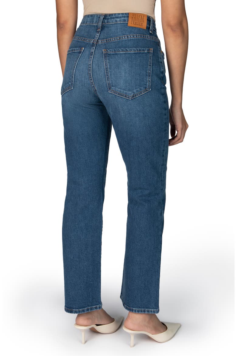 The Kate Petite Straight Leg Jean, Alternate, color, Sapphire