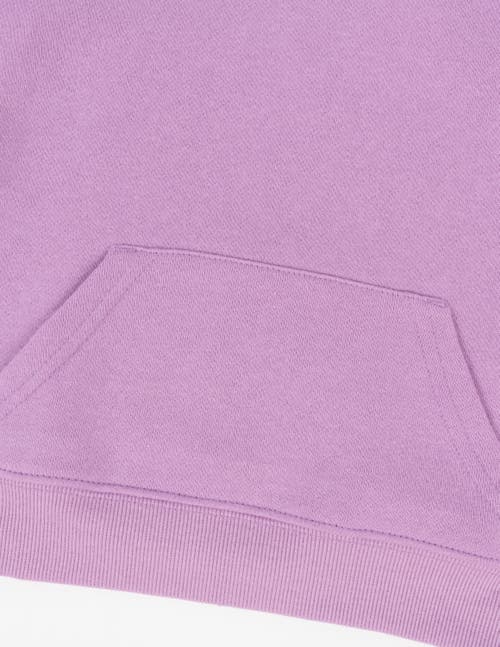 Leveret Kids Pullover Hoodie, Cotton Blend, Kangaroo Pocket, Solid Colors In Pink