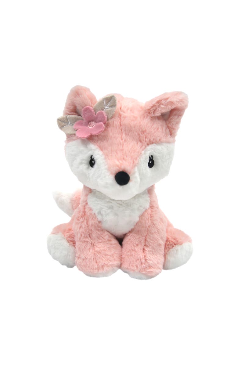 Lambs & Ivy Friendship Tree Plush Woodland Fox Stuffed Animal Toy - Autumn, Alternate, color, Peach