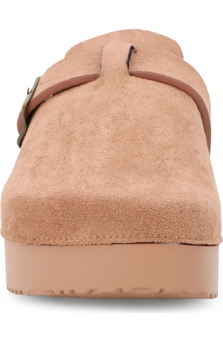 YOKI Claude 04 Platform Clog, Alternate, color, Brown