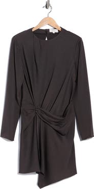 A.L.C. Kay Knotted Long Sleeve Dress