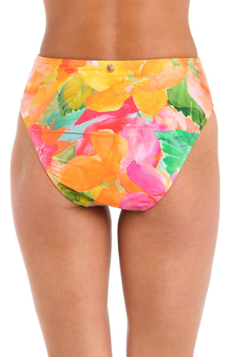 Sunshine 79 Utopia High Cut Bikini Bottoms, Alternate, color, Yellow Multi