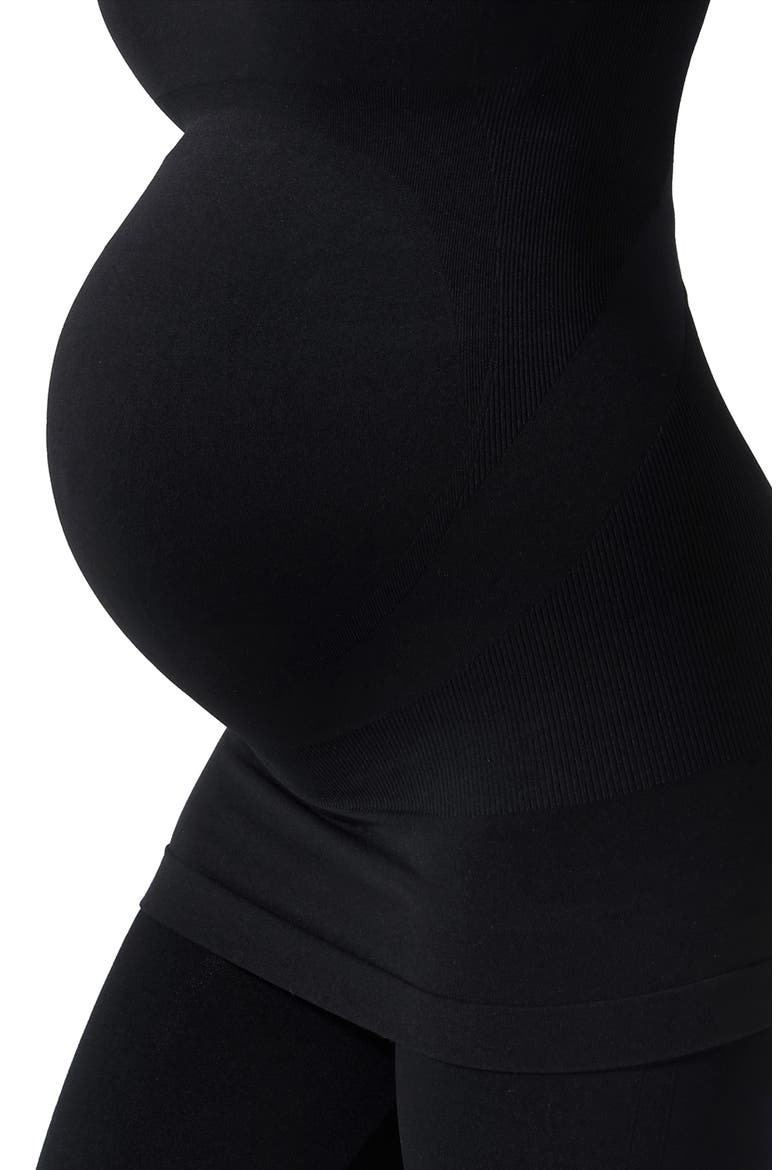 Everyday Maternity Belly Support Tank Top, Alternate, color, Black
