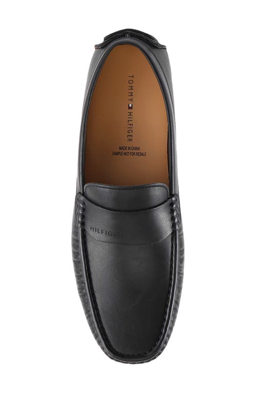 Tommy Hilfiger Ruven Driving Loafer In Black