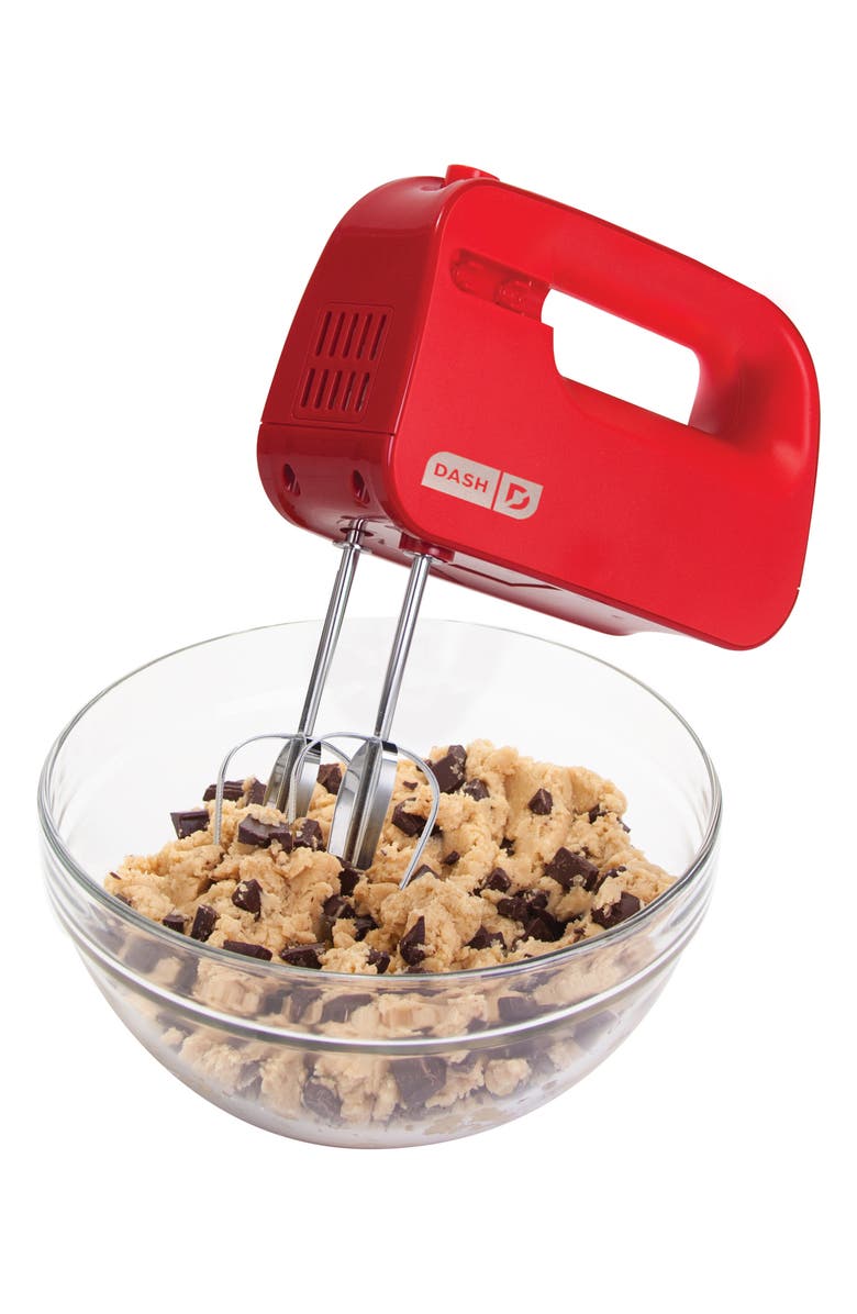 Dash Smartstore Hand Mixer - Red, Alternate, color, 