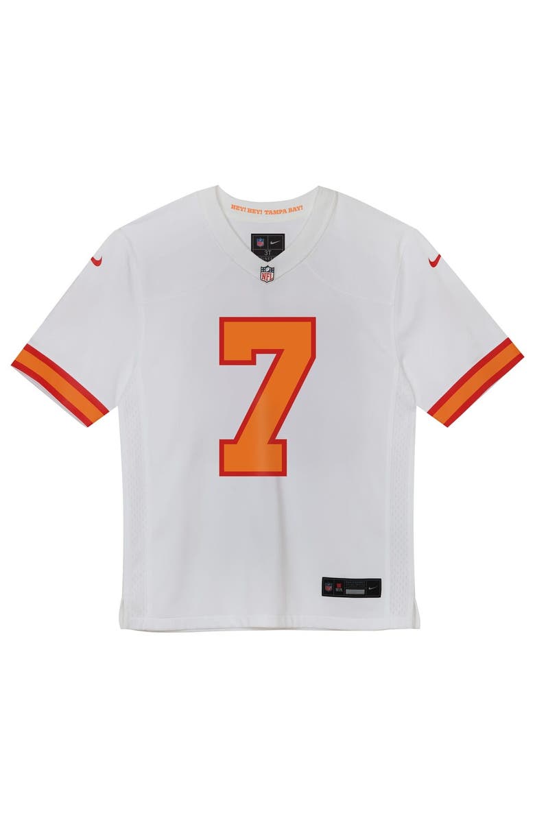Nike Preschool Bucky Irving White '76 Tampa Bay Buccaneers Game Jersey, Alternate, color, White