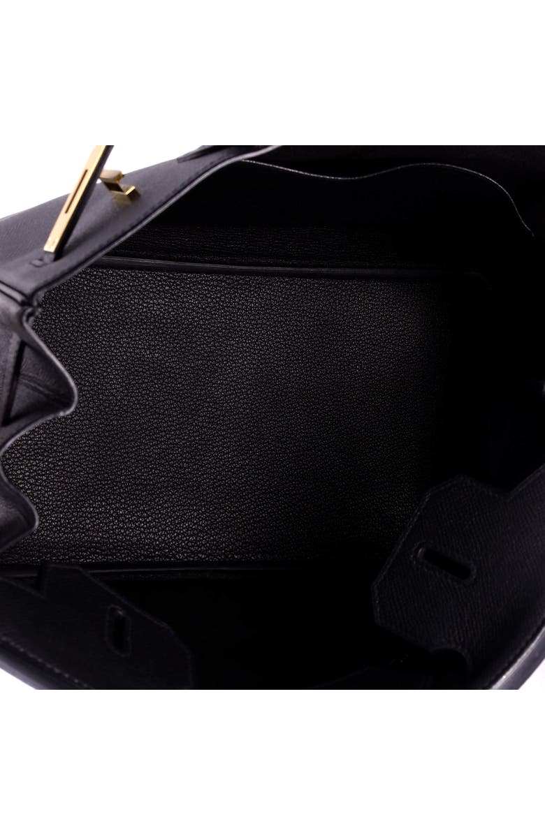 Pre-Owned Hermes Birkin Handbag Black Epsom with Gold Hardware 30, Alternate, color,