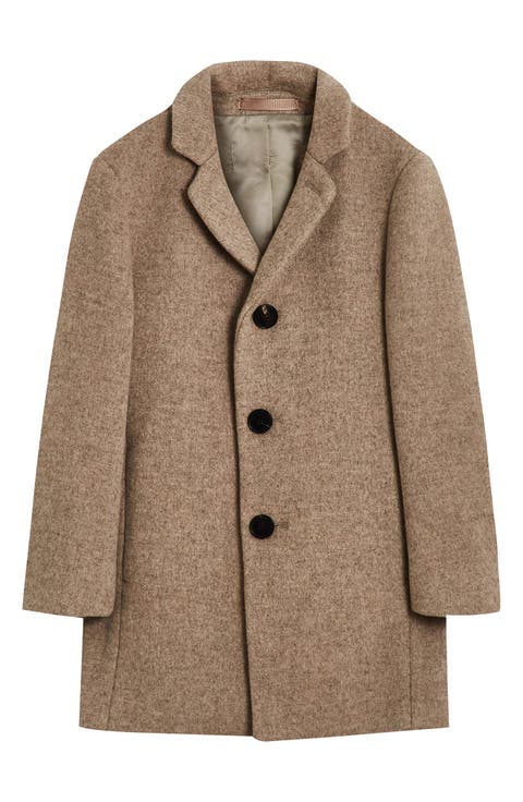 Kids' Gable Jr. Wool Blend Overcoat