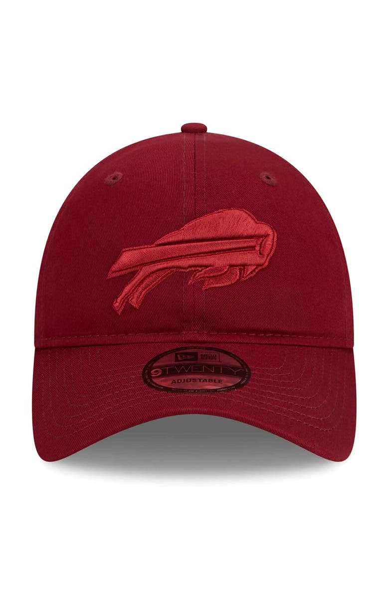 New Era Men's New Era Cardinal Buffalo Bills Color Pack 9TWENTY Adjustable Hat, Alternate, color,