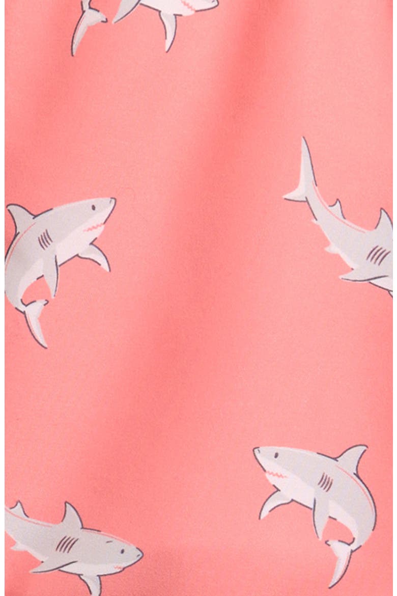 Kids' Swim Trunks, Alternate, color, CORAL