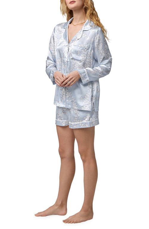 Bedhead Pajamas Floral Print Silk Short Pajamas