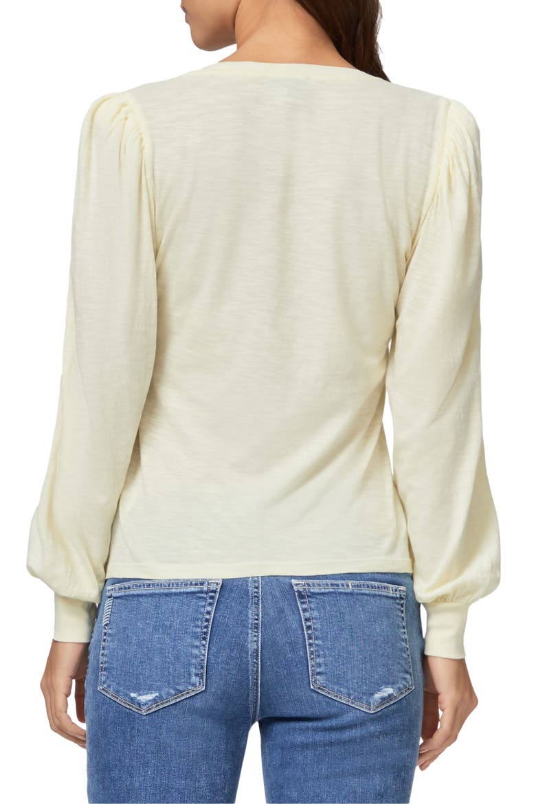 Sylvie Slub Long Sleeve T-Shirt, Alternate, color, PALE DAFF