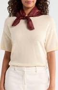 COACH Logo Square Silk Scarf