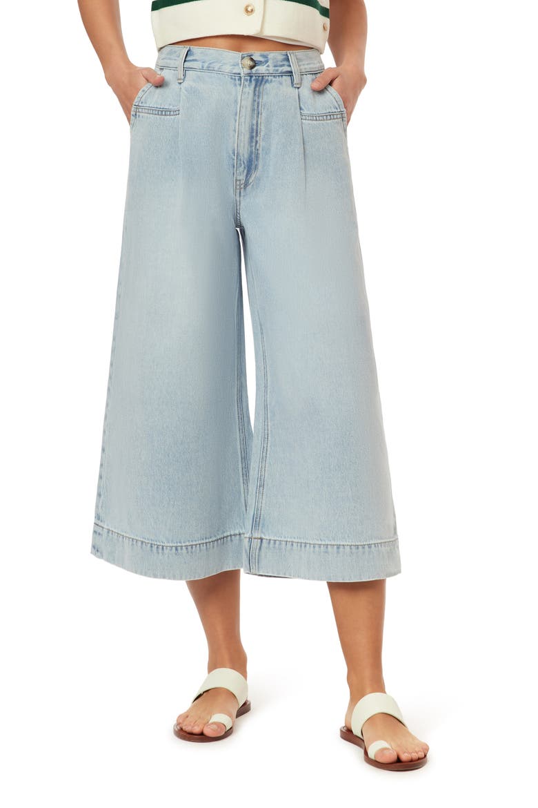 The Wave Crop Wide Leg Jeans, Main, color, CHELSEA HOTEL