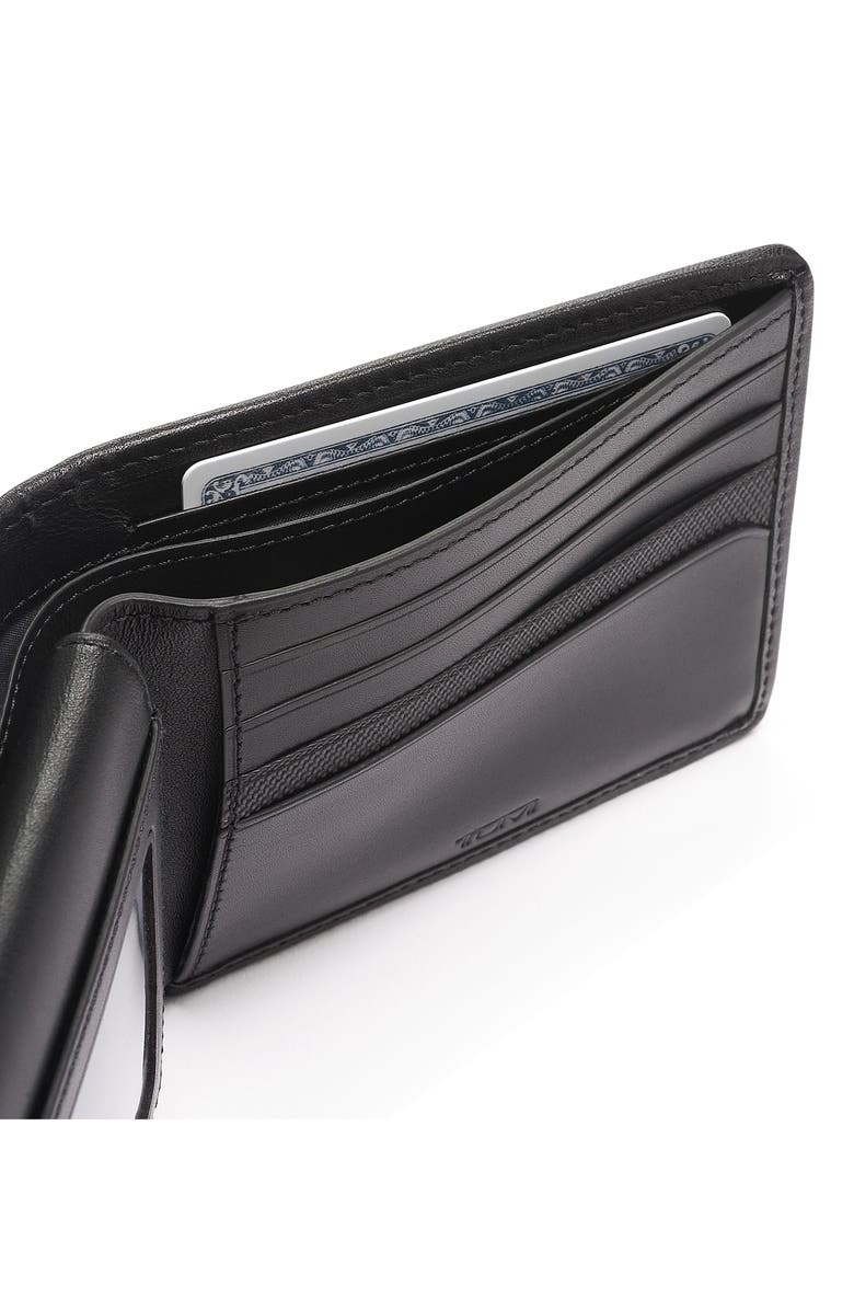 TUMI Alpha Global Removable Passcase Wallet, Alternate, color, Black