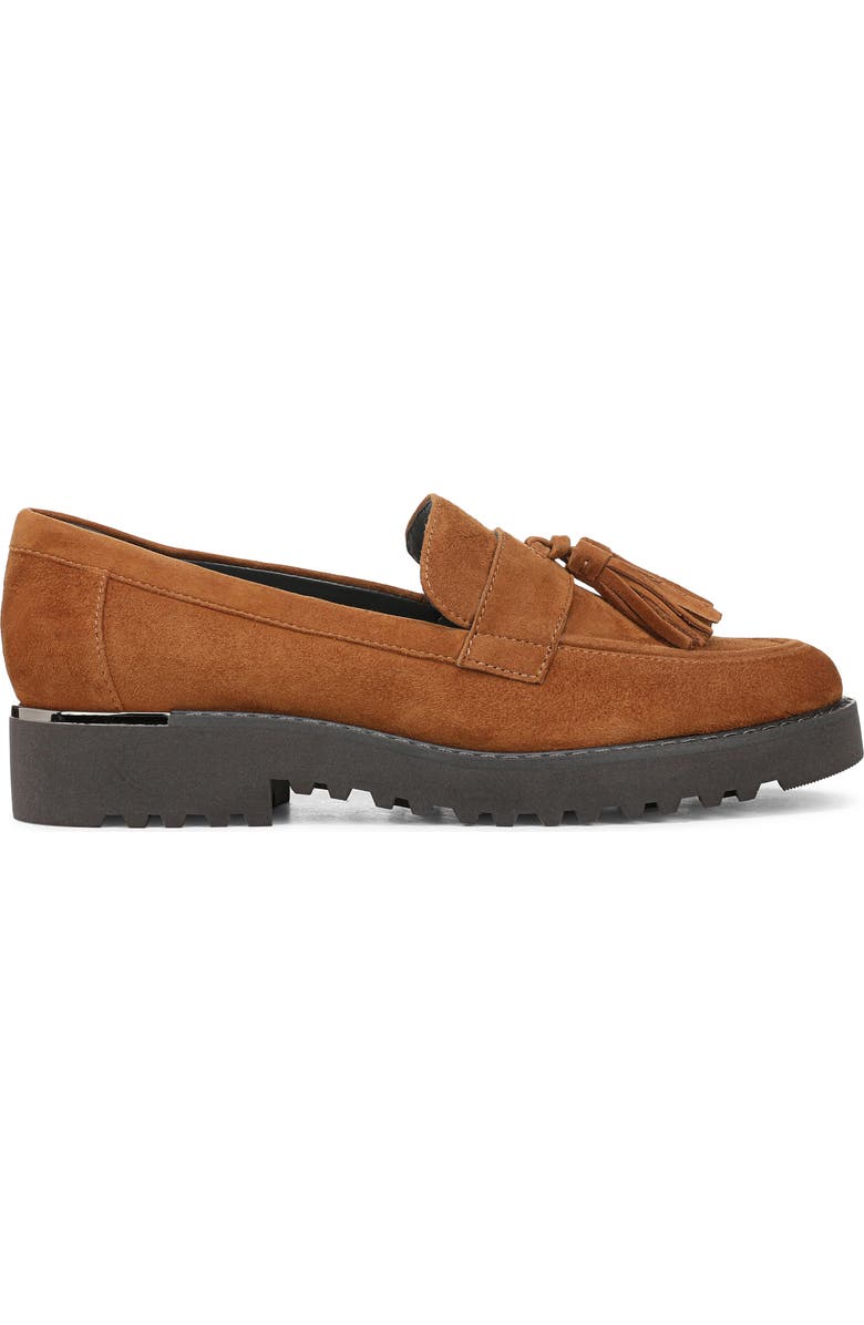 Franco Sarto Carolyn Tassel Loafer, Alternate, color, Saddle Brown