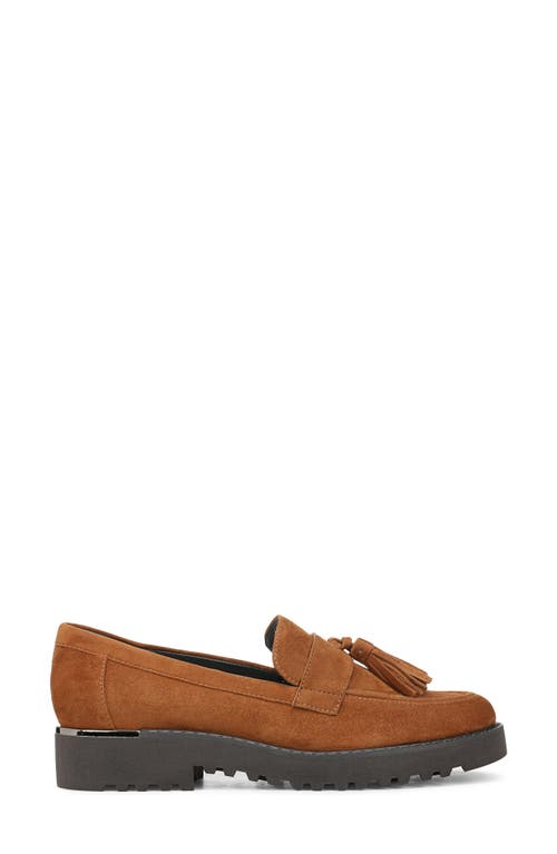 Franco Sarto Carolyn Tassel Loafer In Brown