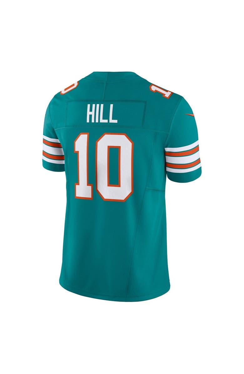 Nike Men's Nike Tyreek Hill Aqua Miami Dolphins Vapor F.U.S.E. Limited Jersey, Alternate, color, Aqua