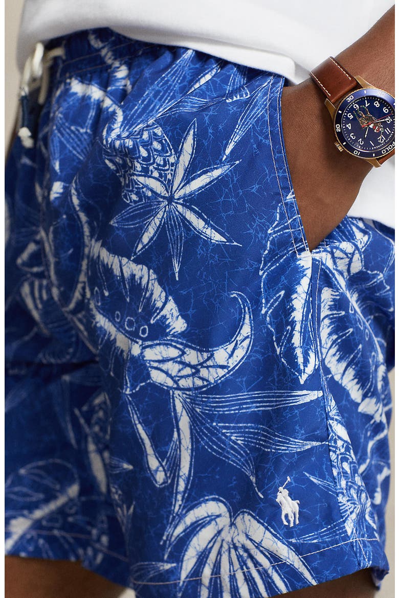 Traveler Swim Trunks, Alternate, color, OCEAN BREEZE FLORAL