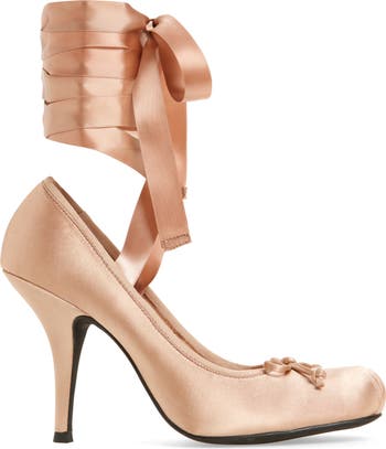 Nympha Ankle Wrap Pump