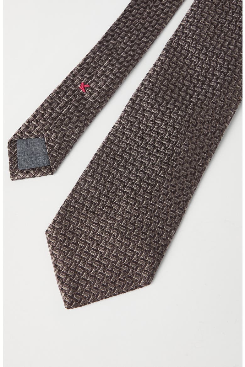 Silk necktie, Alternate, color, Hazelnut