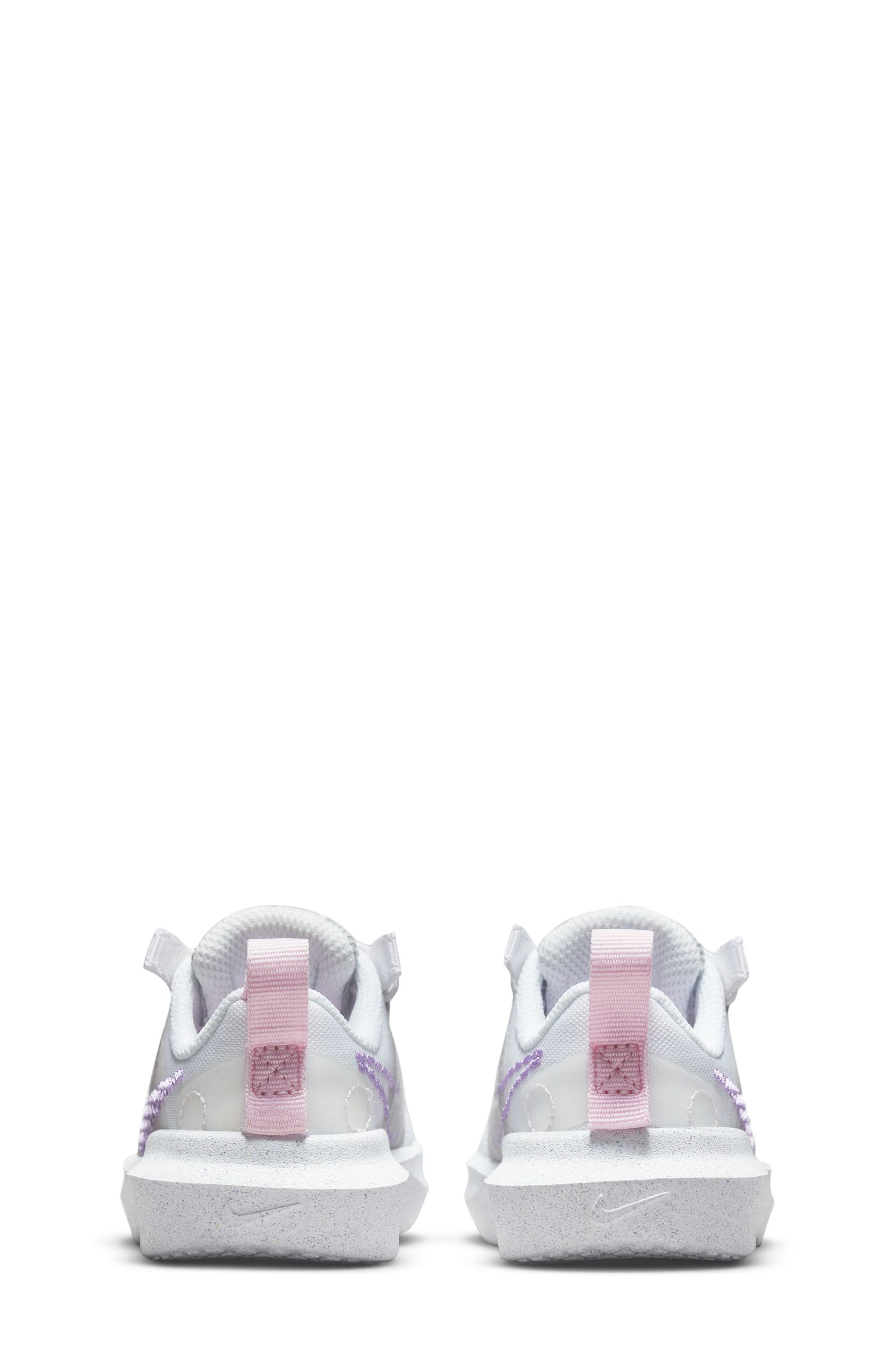 Crater Impact Sneaker, Alternate, color, WHITE/ LILAC/ GREY FOG/ PINK