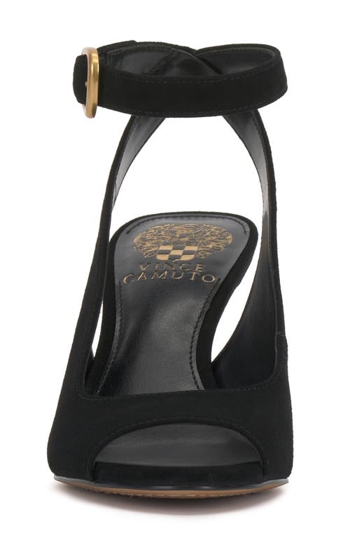 Vince Camuto Pavles Ankle Strap Sandal In Black