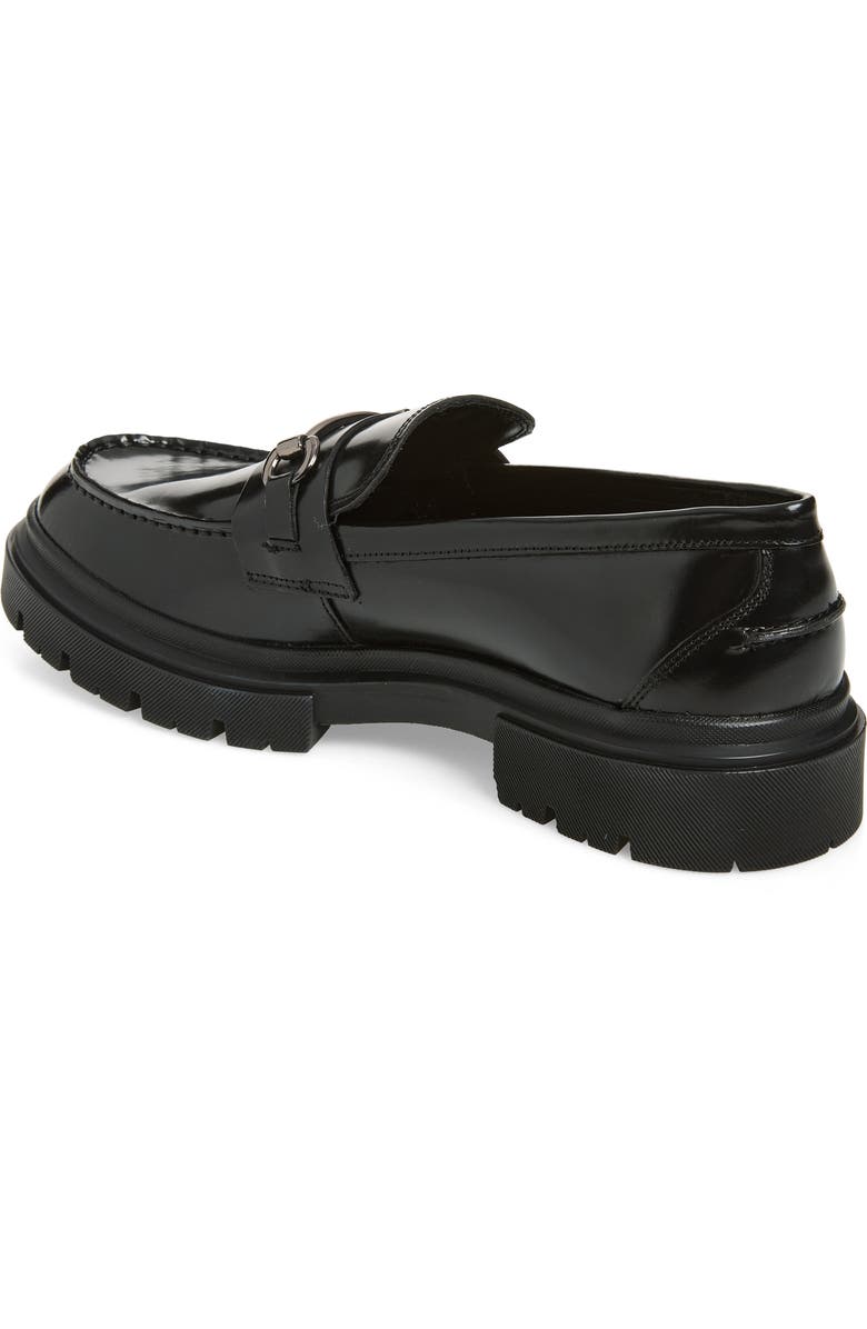 Steve Madden Zeus Bit Loafer, Alternate, color, Black Box