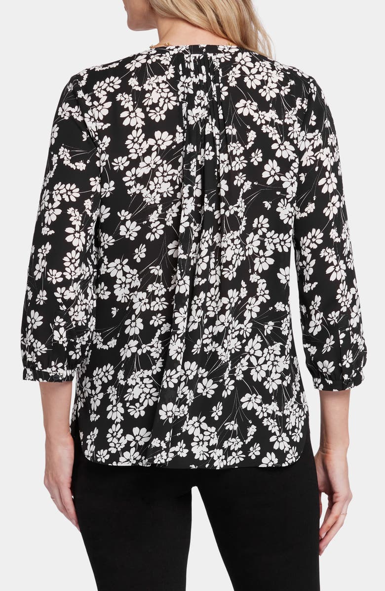 NYDJ Pintuck Blouse, Alternate, color, Stefania