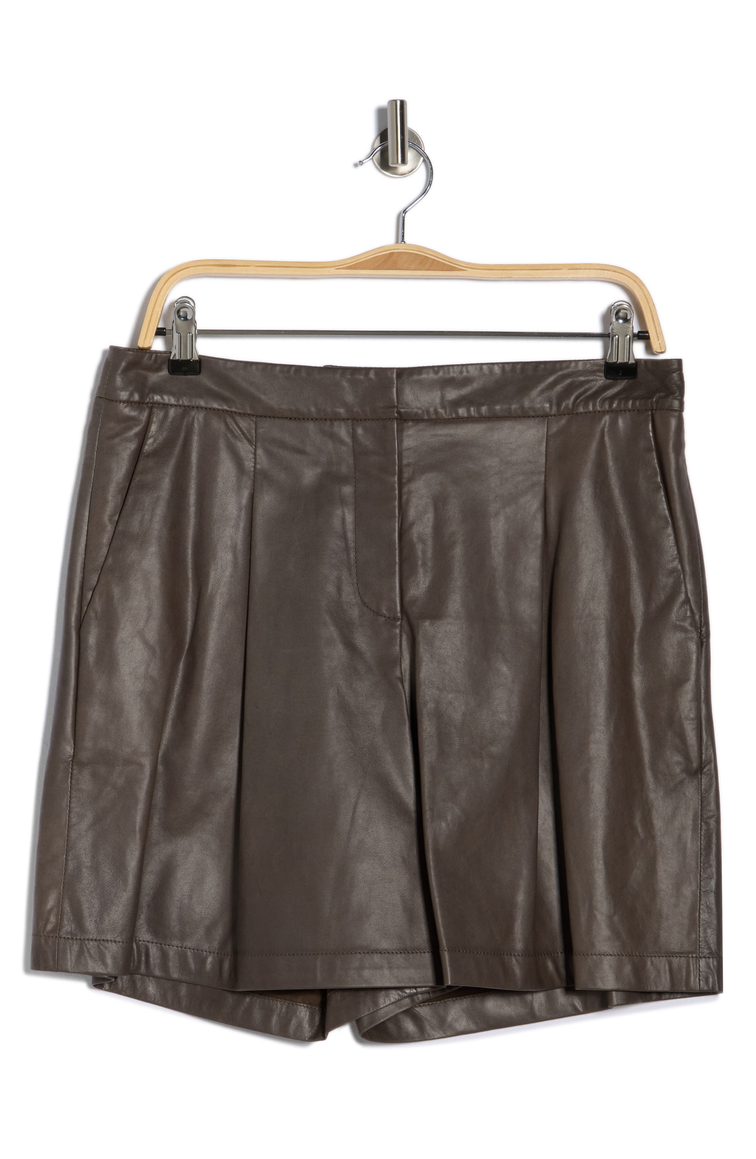 TWP Sully Leather Shorts