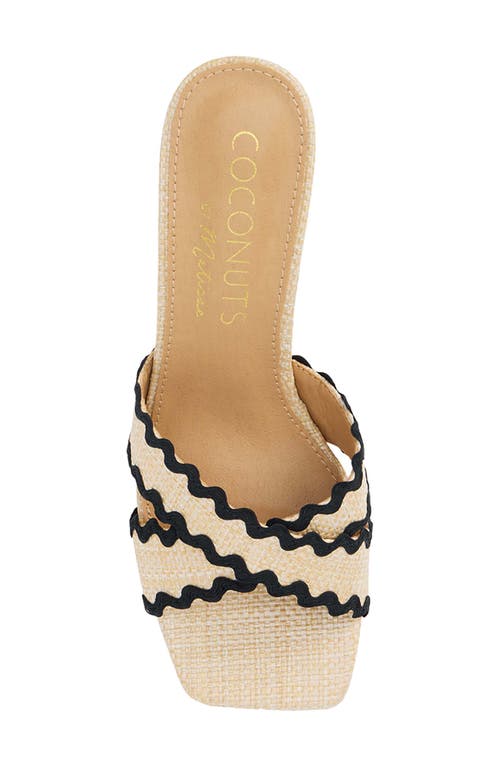 Coconuts By Matisse Principessa Block Heel Sandal In Natural