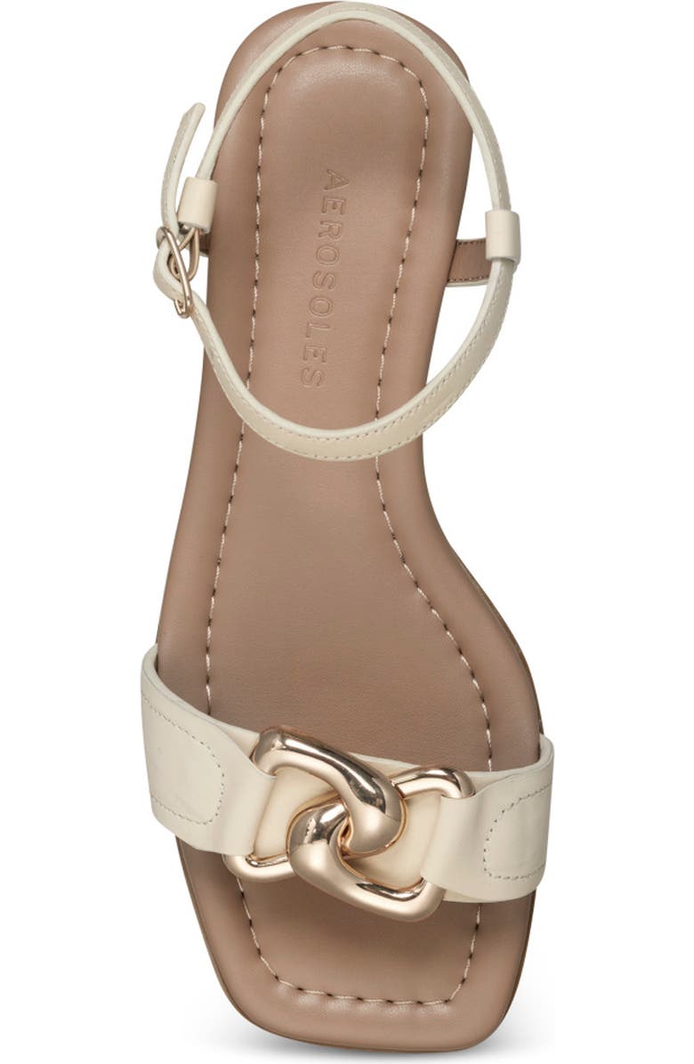 Aerosoles Yoyo Sandal, Alternate, color, Bone Leather