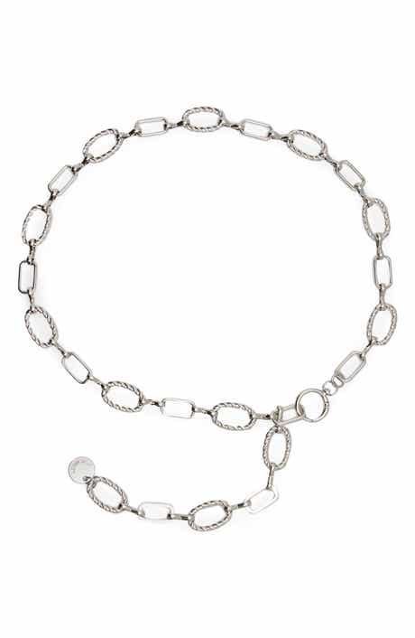 Twisted Link Chain Belt