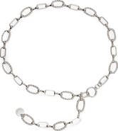 Steve Madden Twisted Link Chain Belt