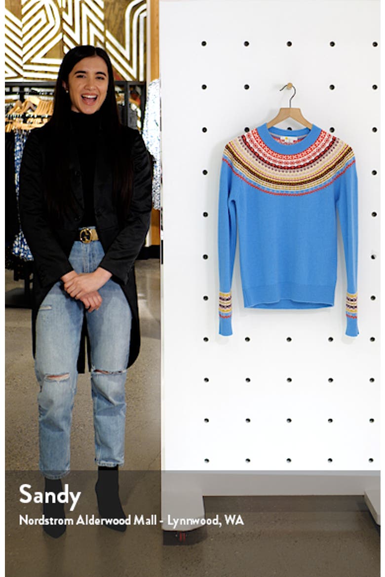 Aberdeen Fair Isle Crewneck Sweater video