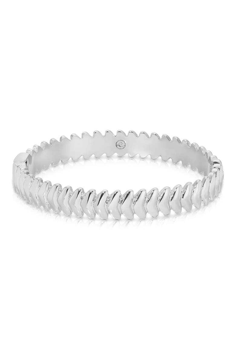 Vortex Cuff Bracelet, Main, color, SILVER