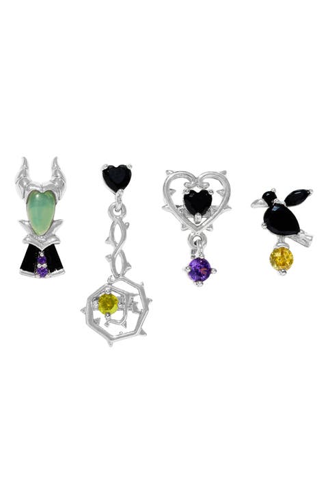 Disney Maleficent Stud Earring Set