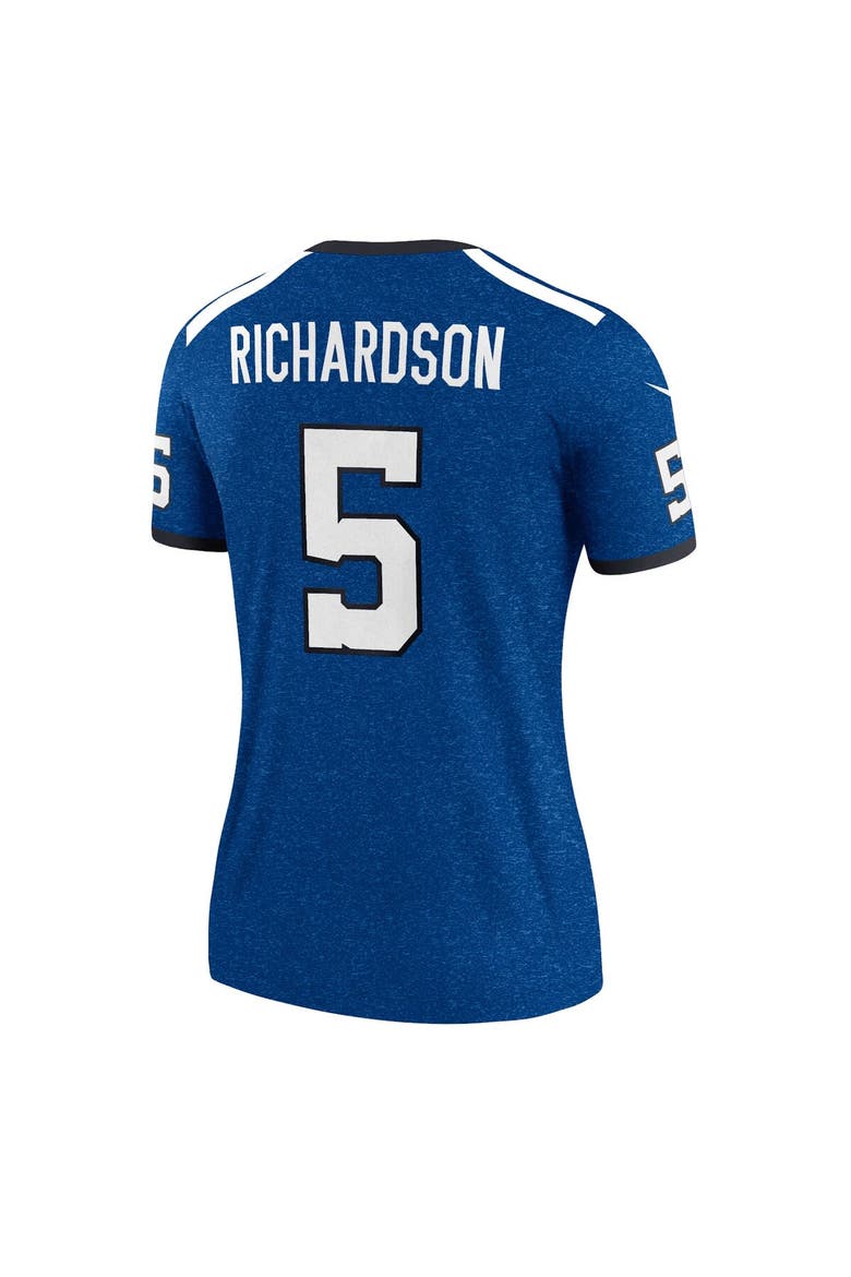 Women's Nike Anthony Richardson  Royal Indianapolis Colts Alternate Legend Player Performance Top, Alternate, color, Royal